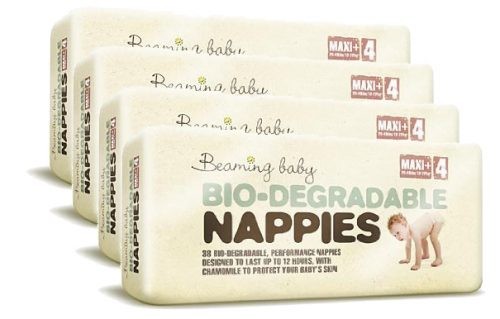 Beaming Baby Pieluszki Maxi Plus 9-15 kg (Karton) - Ekologiczne