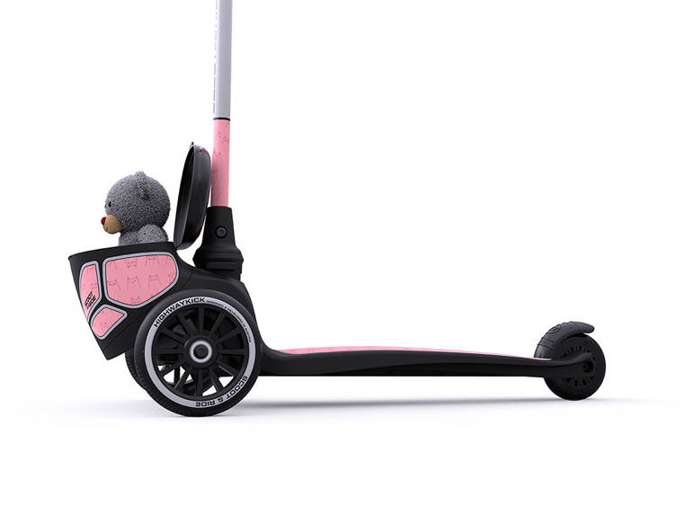 Scoot & Ride Hulajnoga 2 Lifestyle Reflective Rose 2+