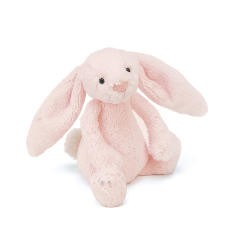 Jellycat Króliczek Różowy Grzechotka 18cm 0+