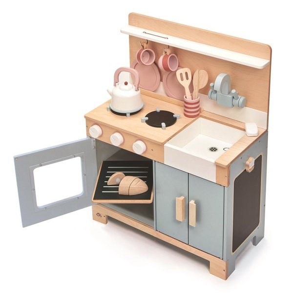 Tender Leaf Toys Drewniana Kuchnia Mini Chef 3+ | Akcesoria Kuchenne