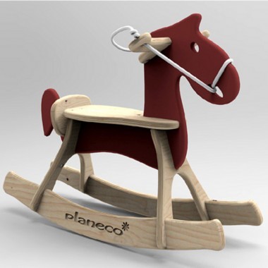 Planeco Konik na biegunach Stefanek brązowy 1+