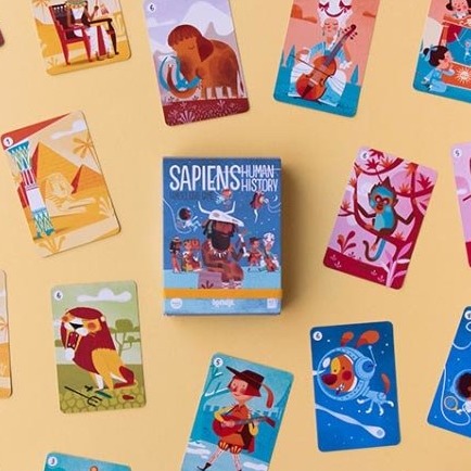 Londji Gra karciana Sapiens Historia człowieka 3+