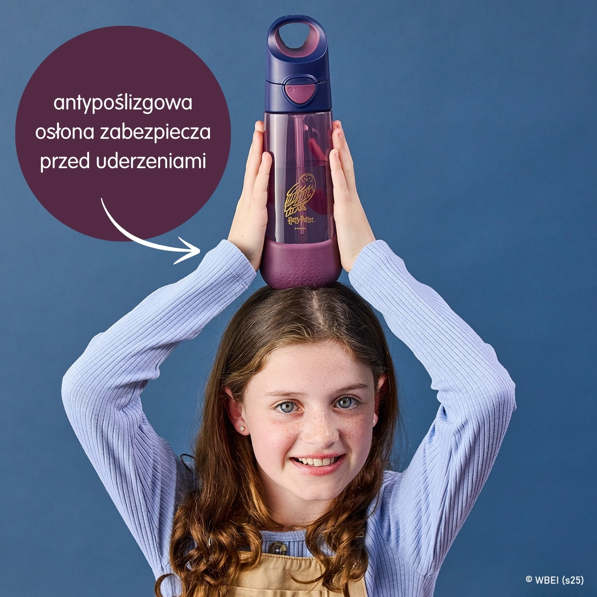 b.box Harry Potter Butelka Tritanowa ze Słomką 600 ml