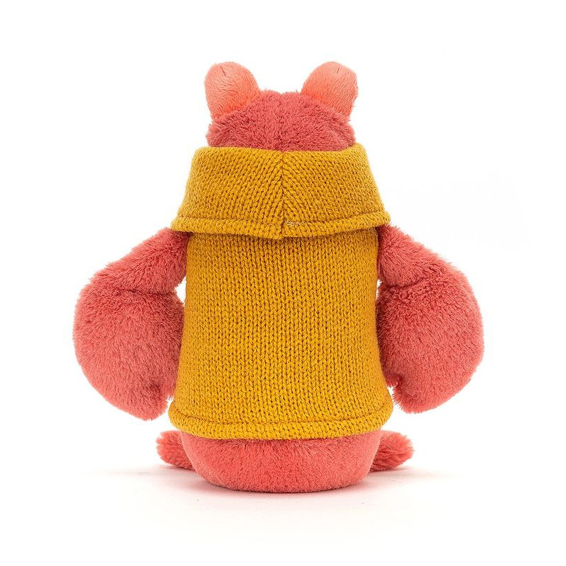 Jellycat Homar w sweterku 21cm - Pluszowa maskotka 0+