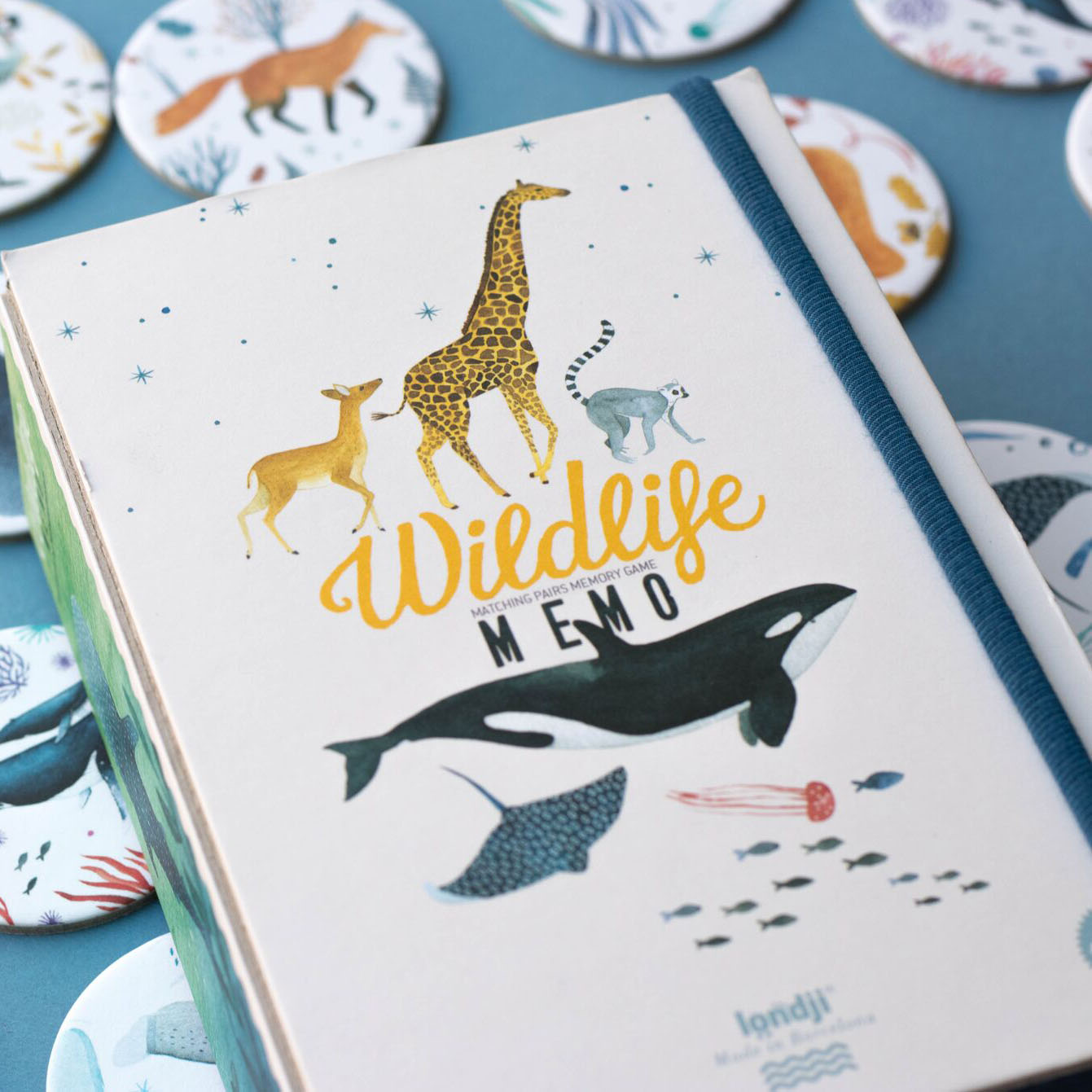 Londji Memo Dzika Przyroda Gra Pamięciowa 3+