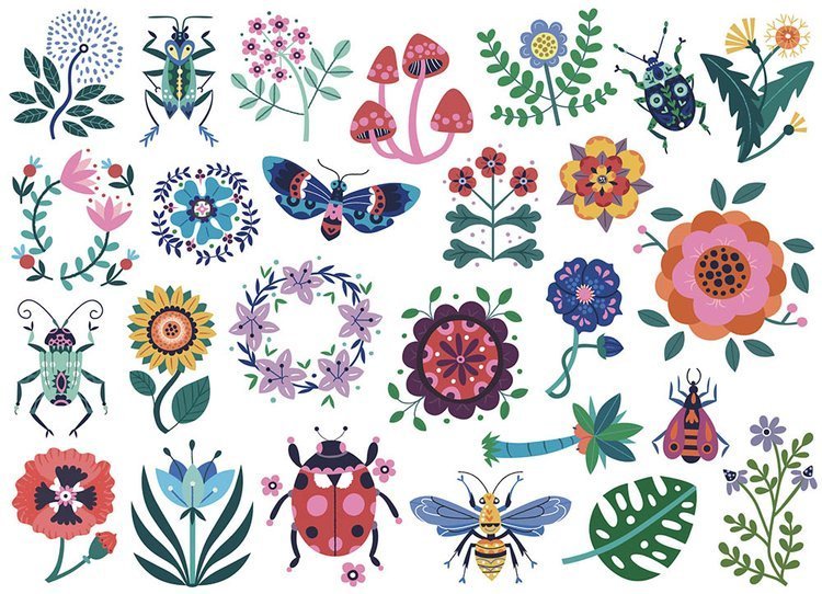 Auzou Tatuaże Kwiaty 3+ lat