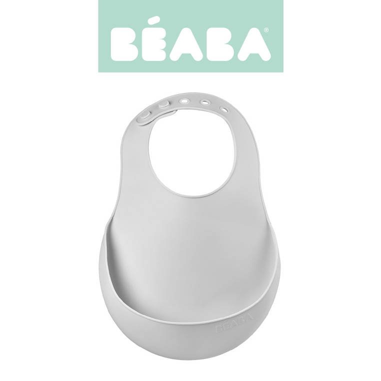 Beaba Śliniak z kieszonką Niebieski 6m+