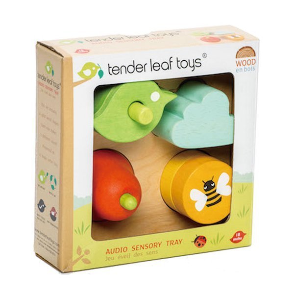 Tender Leaf Toys Ogród Sensoryczny Kształty Dźwięki 1+