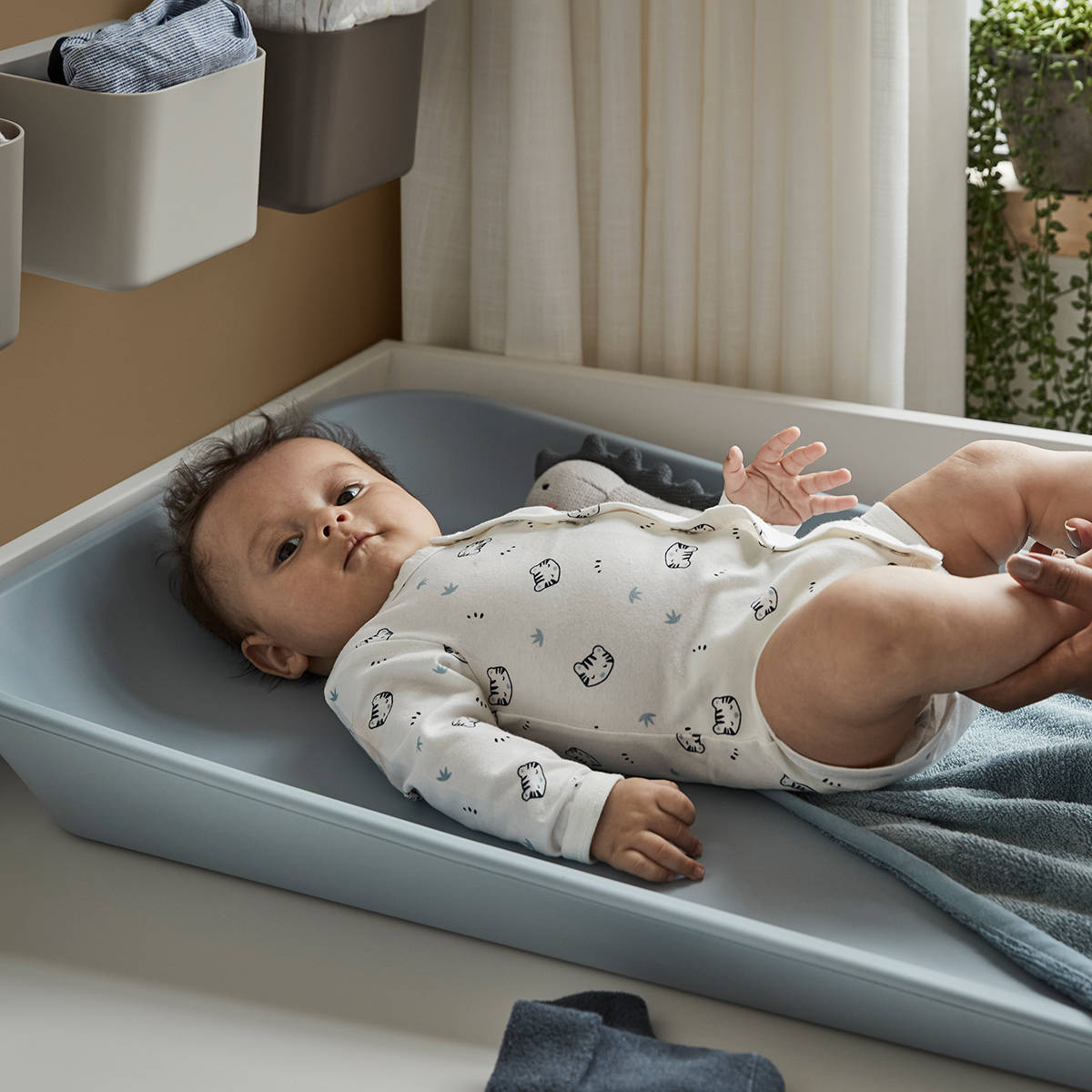 Leander Matty Przewijak Piankowy Niebieski | 0+