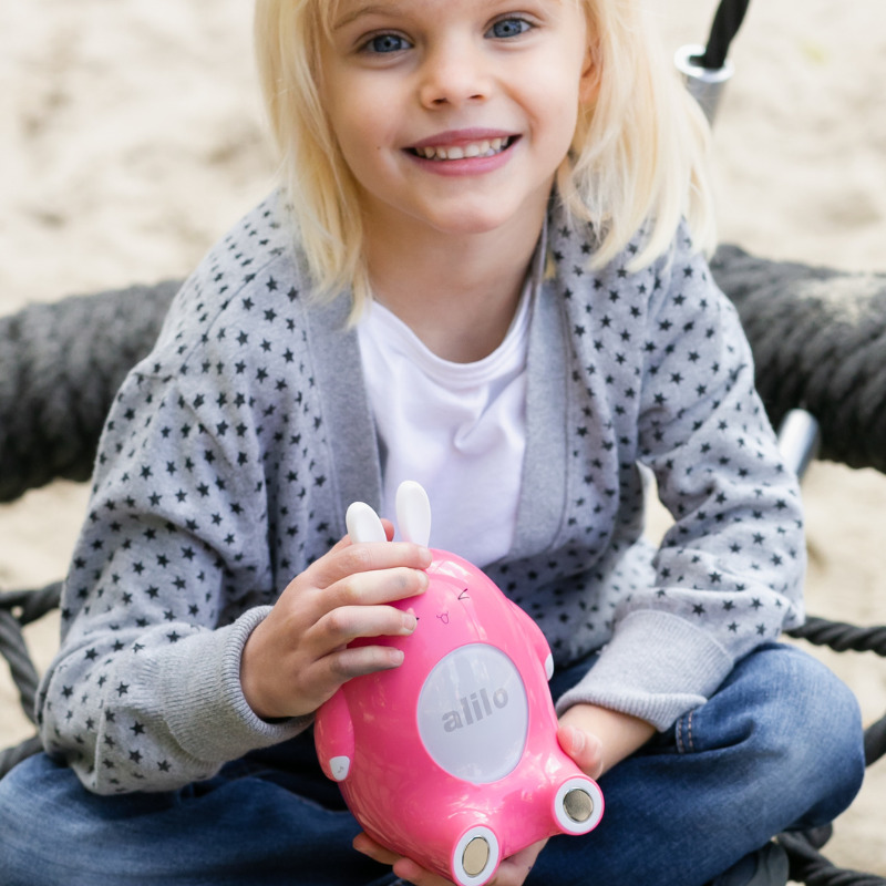 Alilo Króliczek Happy Bunny różowy 0+