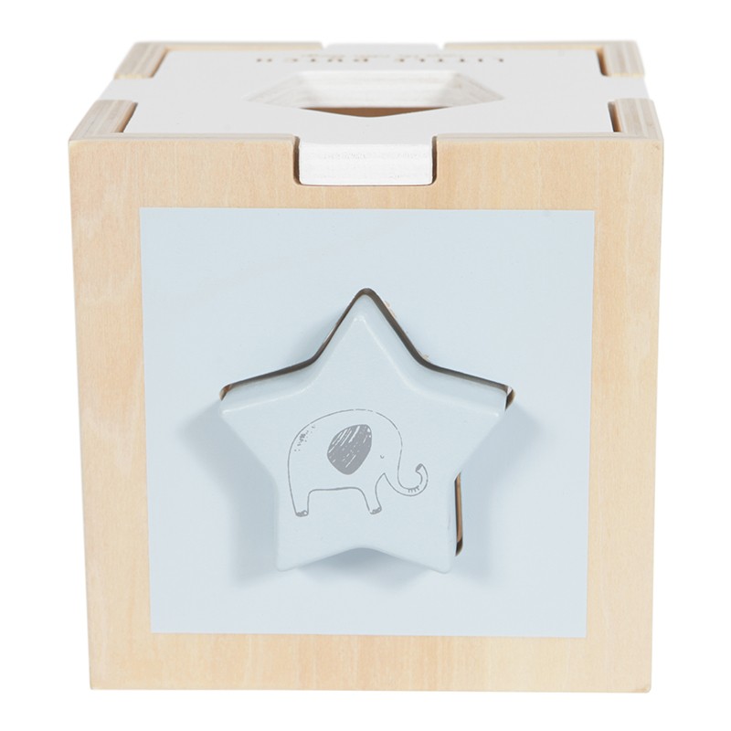 Little Dutch Sorter Kształtów Zoo Błękit 12m+