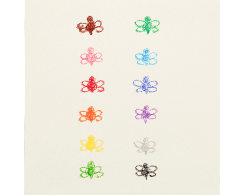 Ooly Kredki Woskowe Briliant Bee 12el 3+