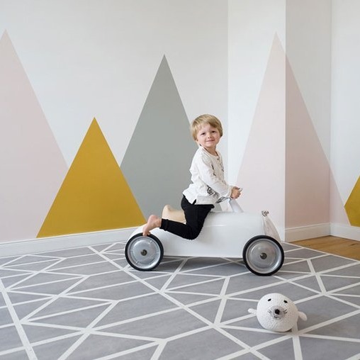 Toddlekind Mata Piankowa Różowa 120x180cm