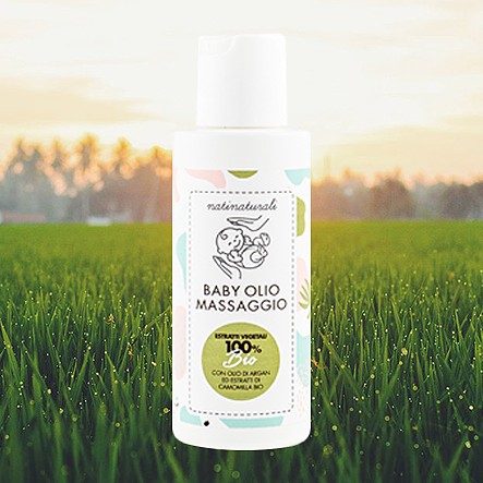 Natinaturali Oliwka do masażu BIO 100 ml 0m+