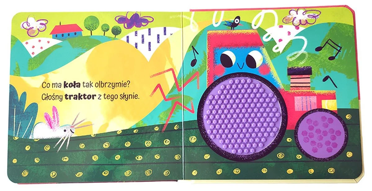 Pojazdy. Dotykam poznaję – książeczka sensoryczna