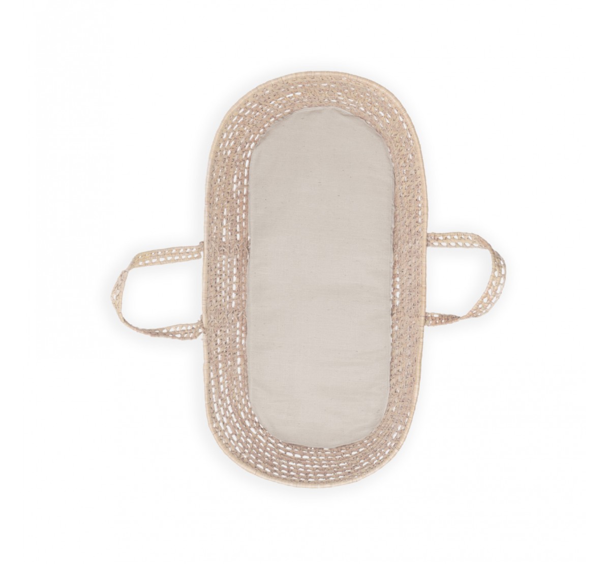 BabySteps, Lniane prześcieradło do gondoli - Dark Beige