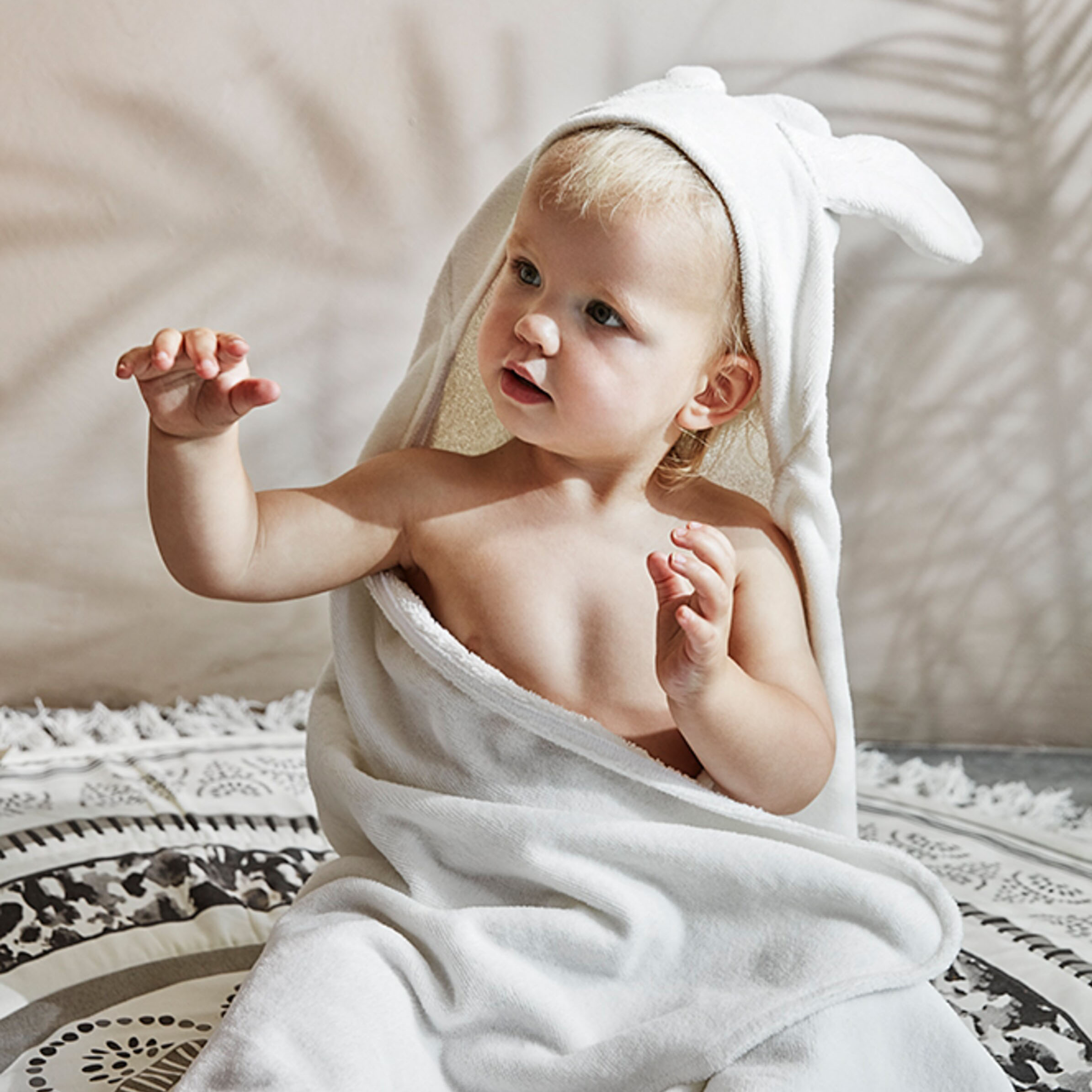 Elodie Details, Ręcznik - Vanilla White Bunny