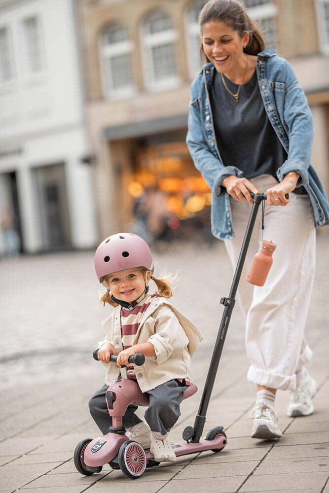SCOOTANDRIDE Highwaykick 1 Push and Go 2w1 Jeździk i hulajnoga z rączką do prowadzenia 1-5 lat