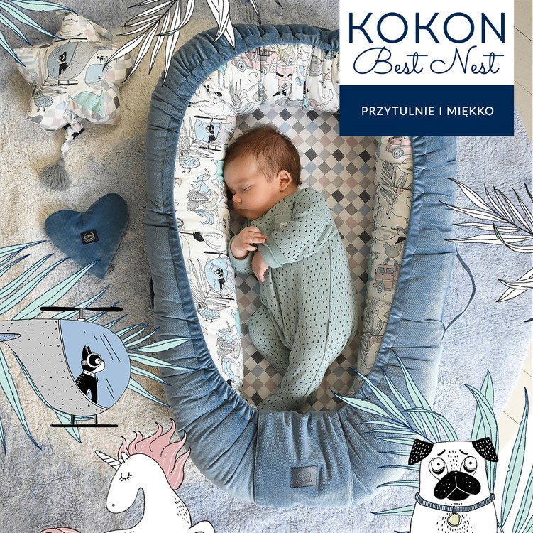 La Millou Kokon Niemowlęcy Paradise Khaki 0+ | Fabryka Wafelków