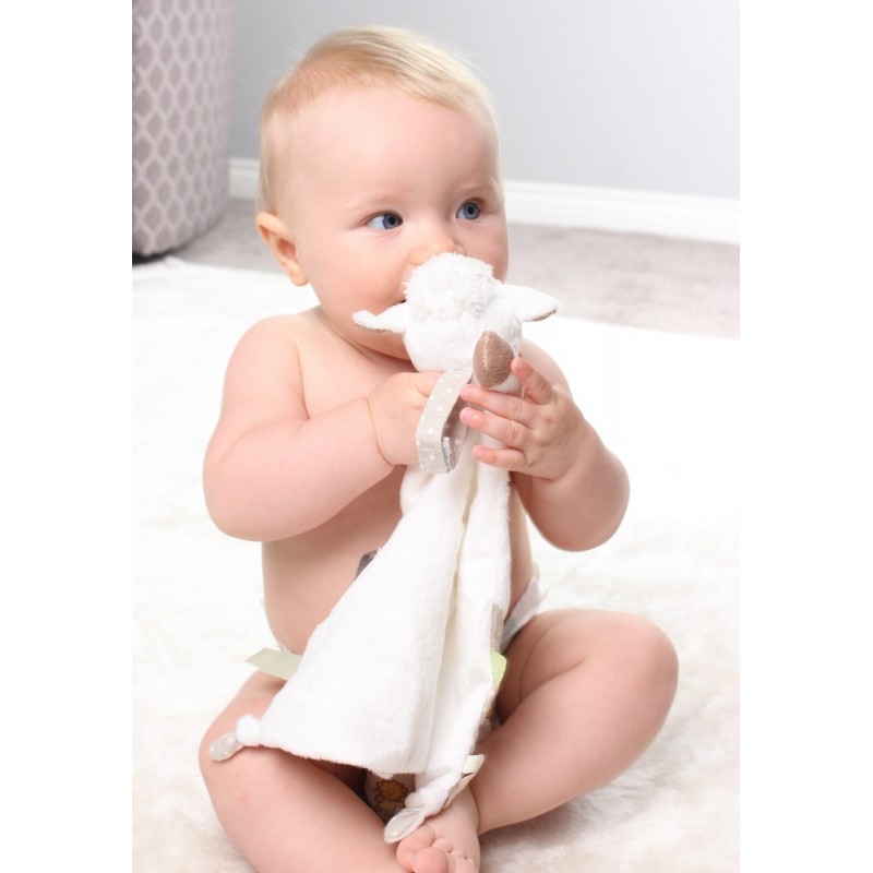 Purflo Przytulanka z metkami Little Lamby | 0+