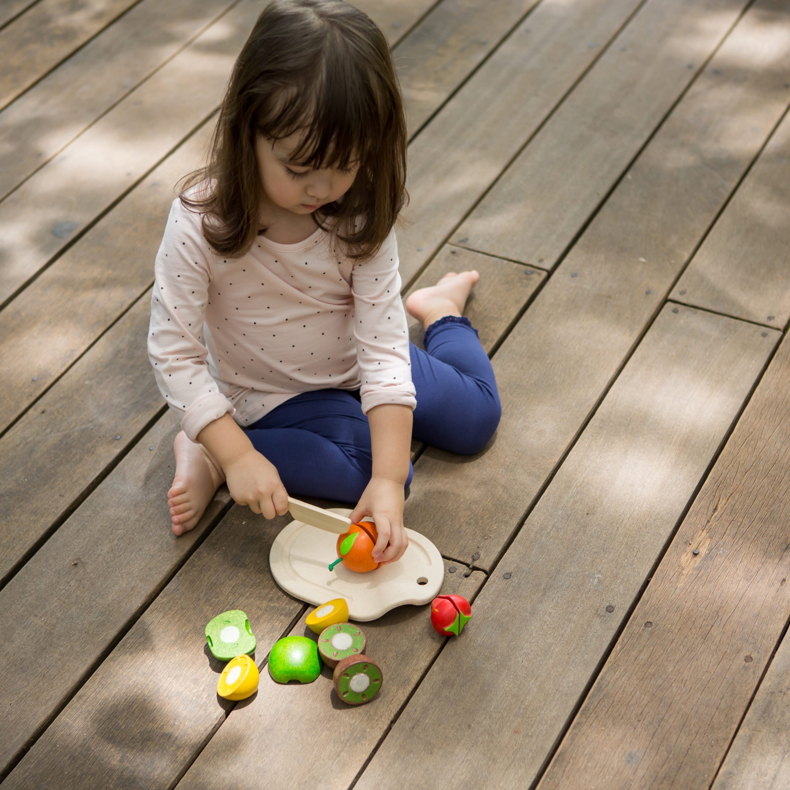 Plan Toys Owoce z Deską do Krojenia 12 el. 3+