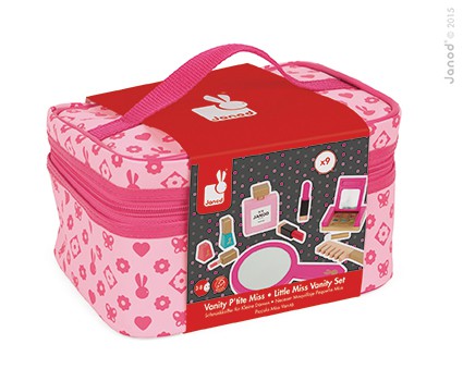 Janod Kosmetyczka Mała Miss z Akcesoriami 3+