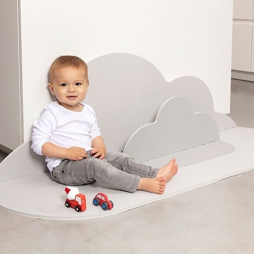 Quut Mata Piankowa Chmurka Playmat Pearl Grey