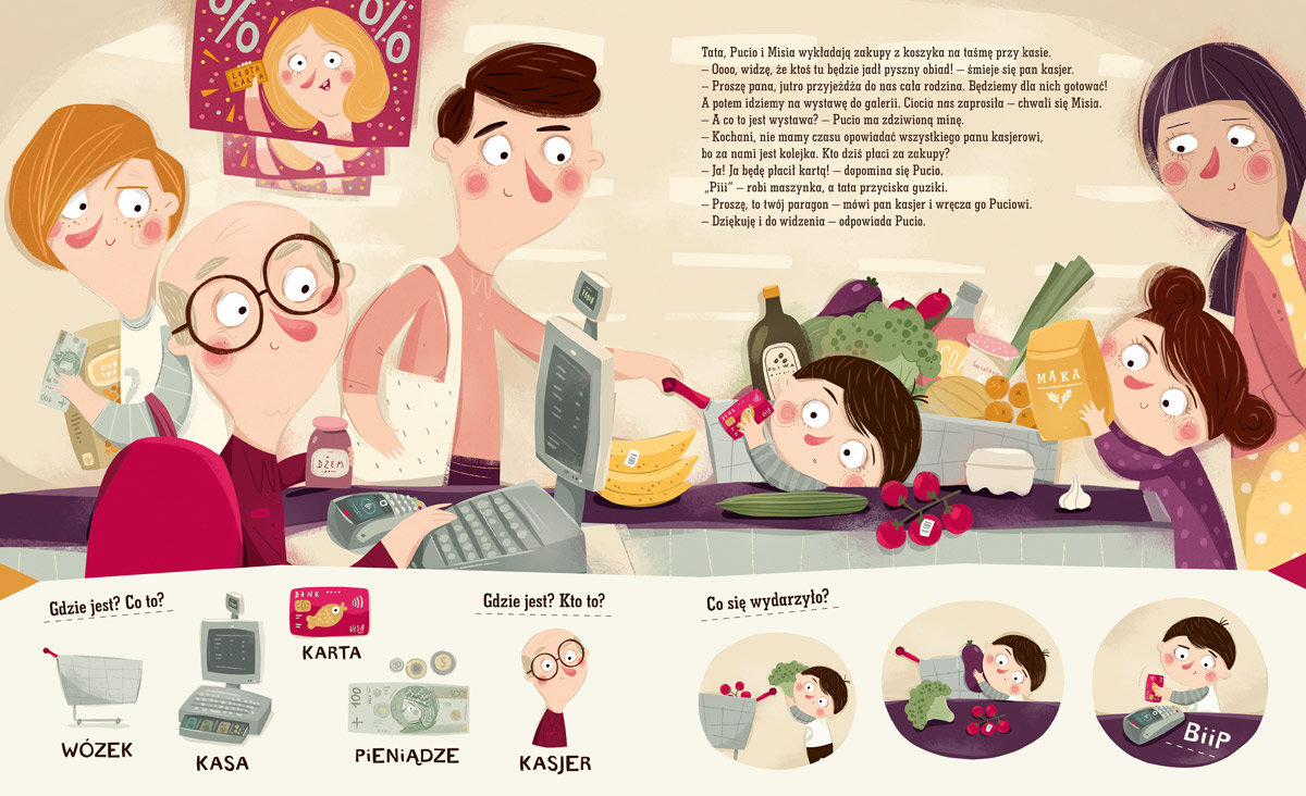 Pucio w mieście. Zabawy językowe dla dzieci 2+ | Fabryka Wafelków