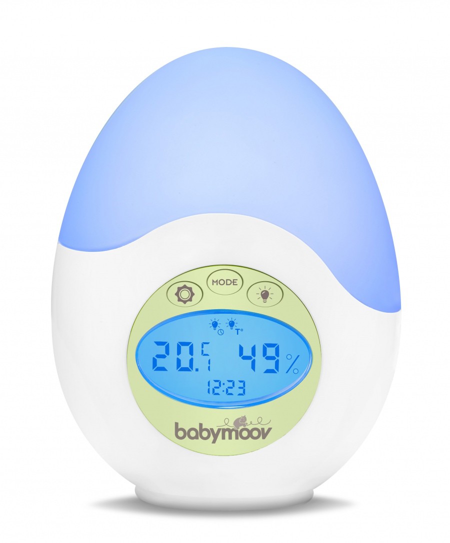 Babymoov Lampka nocna Well being z termometrem 0+