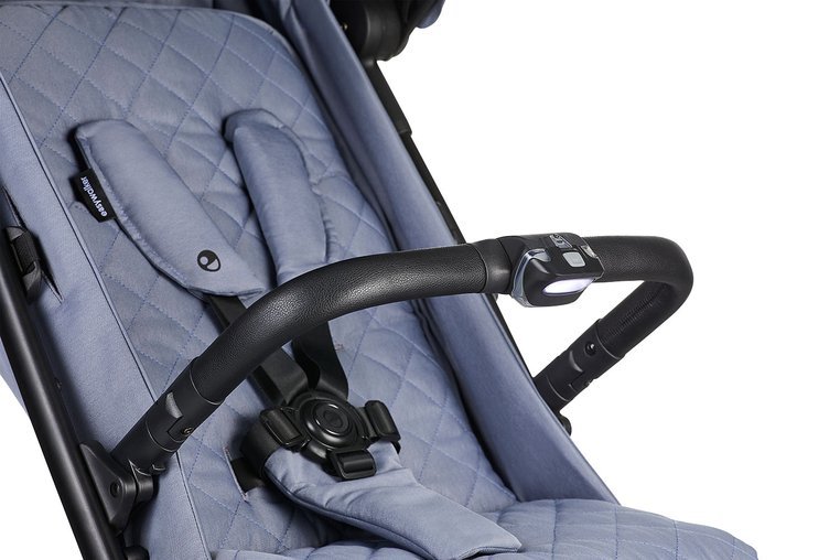 Easywalker Jackey Wózek Spacerowy Samoskładający Steel Grey