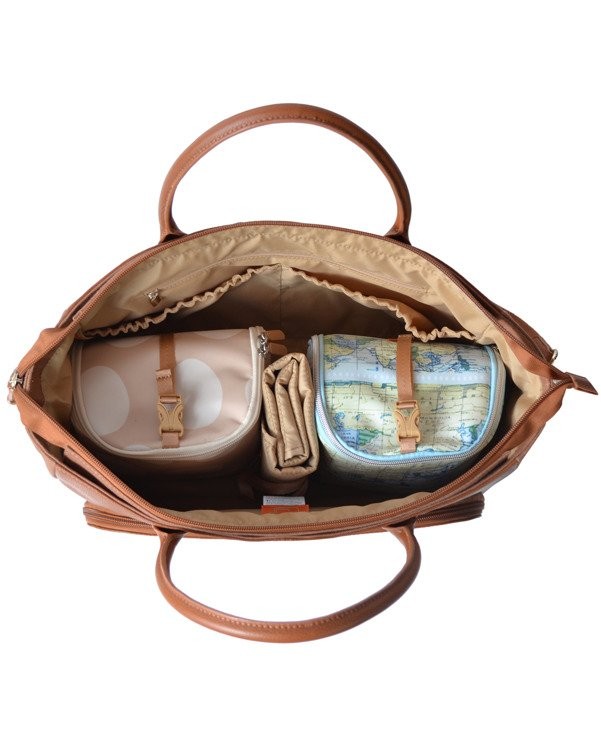 PacaPod Torba dla mamy Fortuna - Skórzana, 19l+ | Fabryka Wafelków