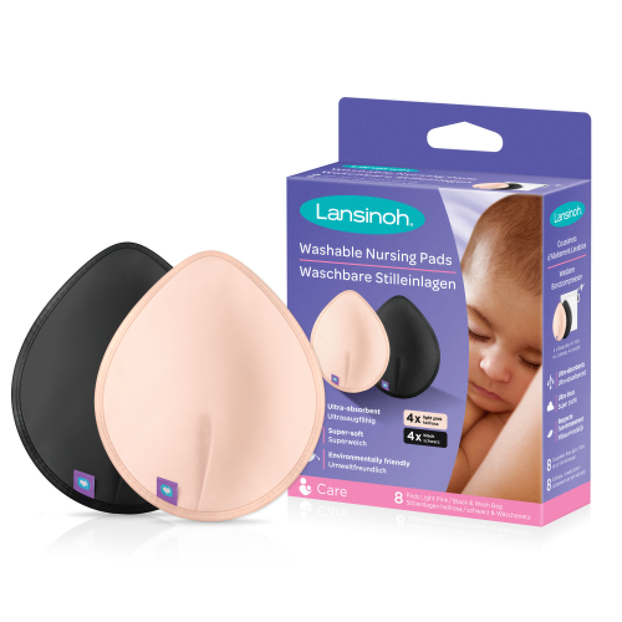 Lansinoh Wielorazowe Wkładki Laktacyjne 2 szt.