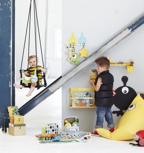 Huśtawka Czarna Done by Deer 12m+