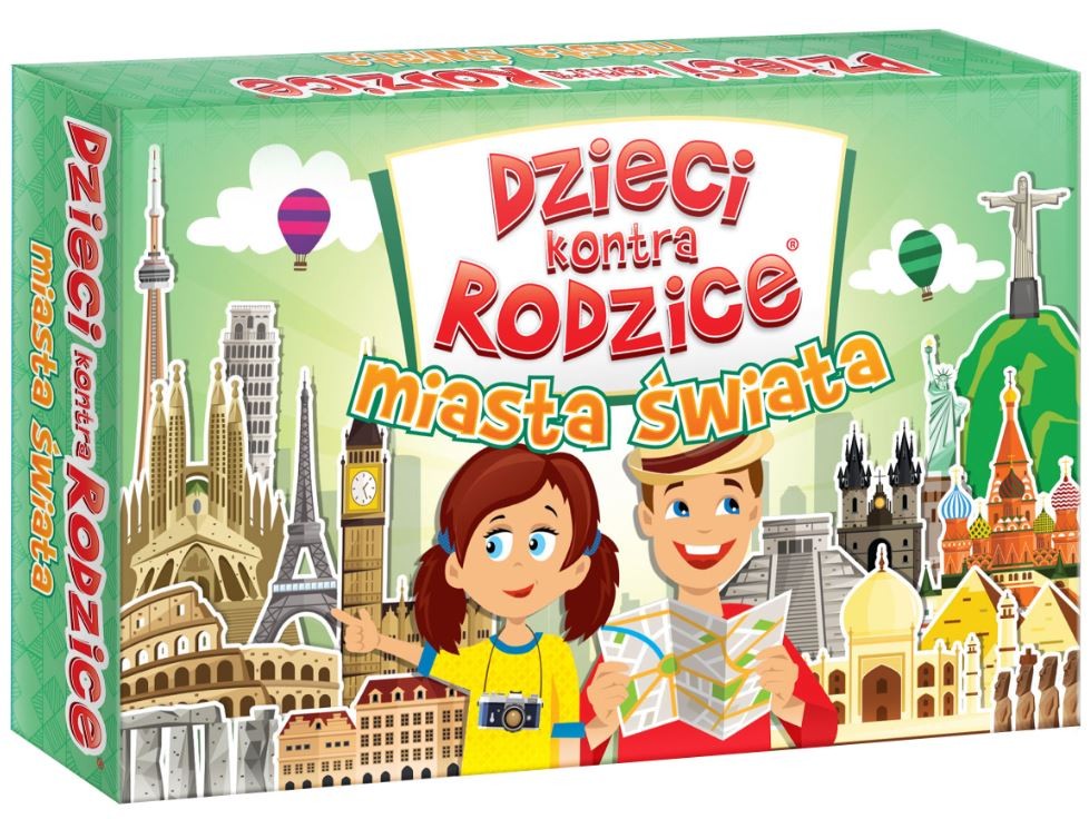 Gra Miasta Świata: Dzieci kontra Rodzice 7+