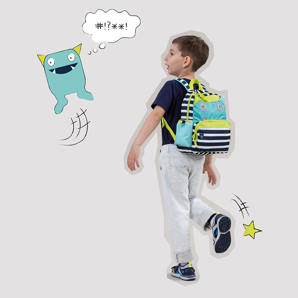 Lassig Plecak Little Monster Termoizolacja Granatowy