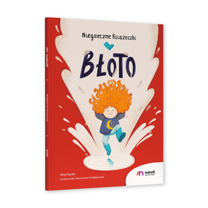 Natuli Błoto Książka Edukacyjna 3+