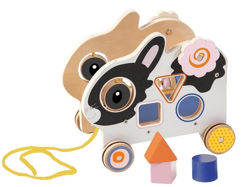 Manhattan Toy Królik do ciągnięcia 12m+