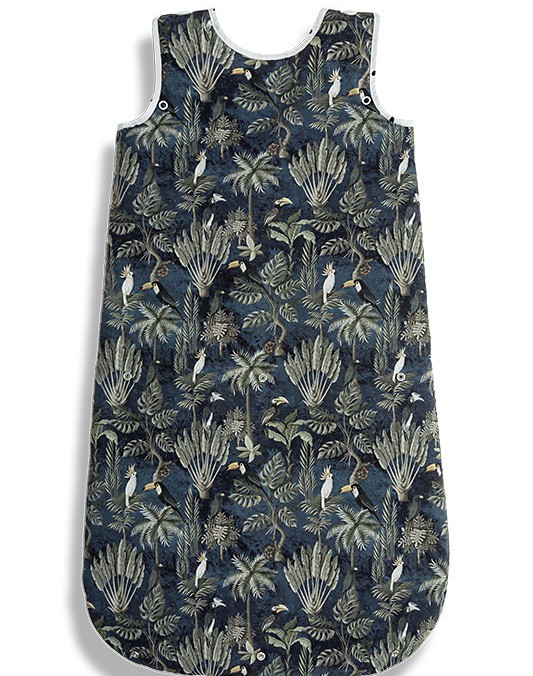 Sleepee Śpiworek Grow Up Jungle - Dark Blue 0-24 m