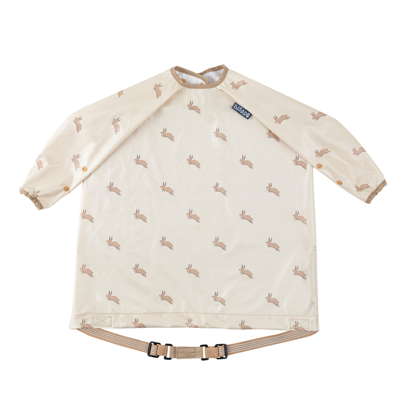 BIBaDO Wodoodporny śliniak z długim rękawem BLW 6m+