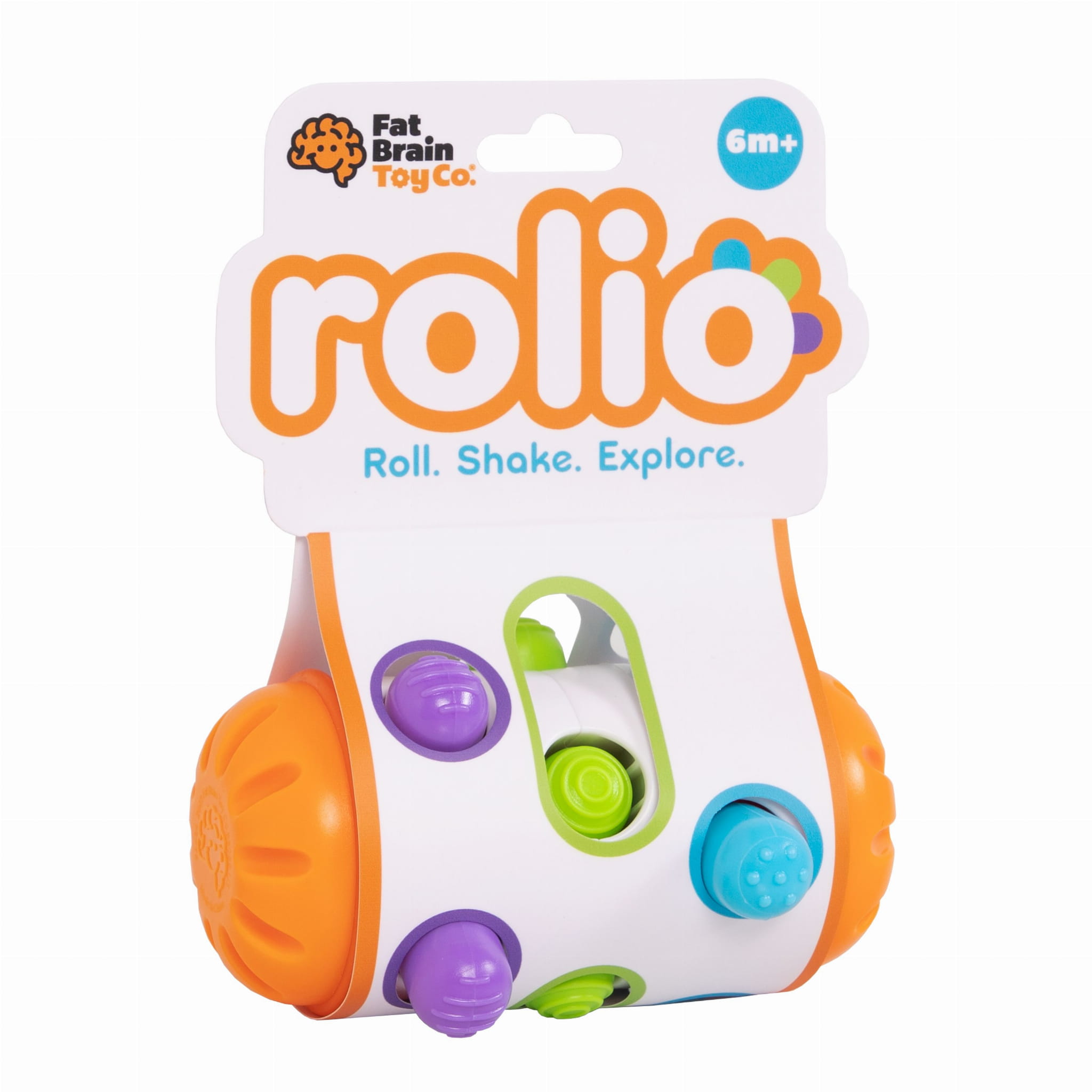 Fat Brain Toys Rolio Bobo Roller Sensoryczny 6m+