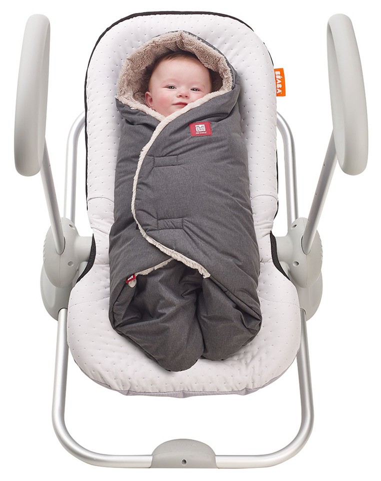 Red Castle Otulacz Rożek Babynomade Tenderness 0-6m Heather Grey