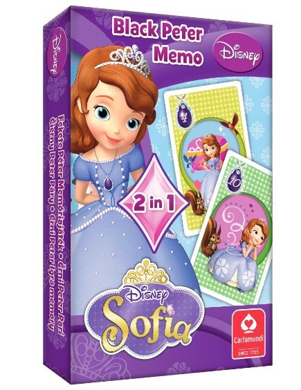 Gra Czarny Piotruś i Memo - Jej Wysokość Zosia 25 kart