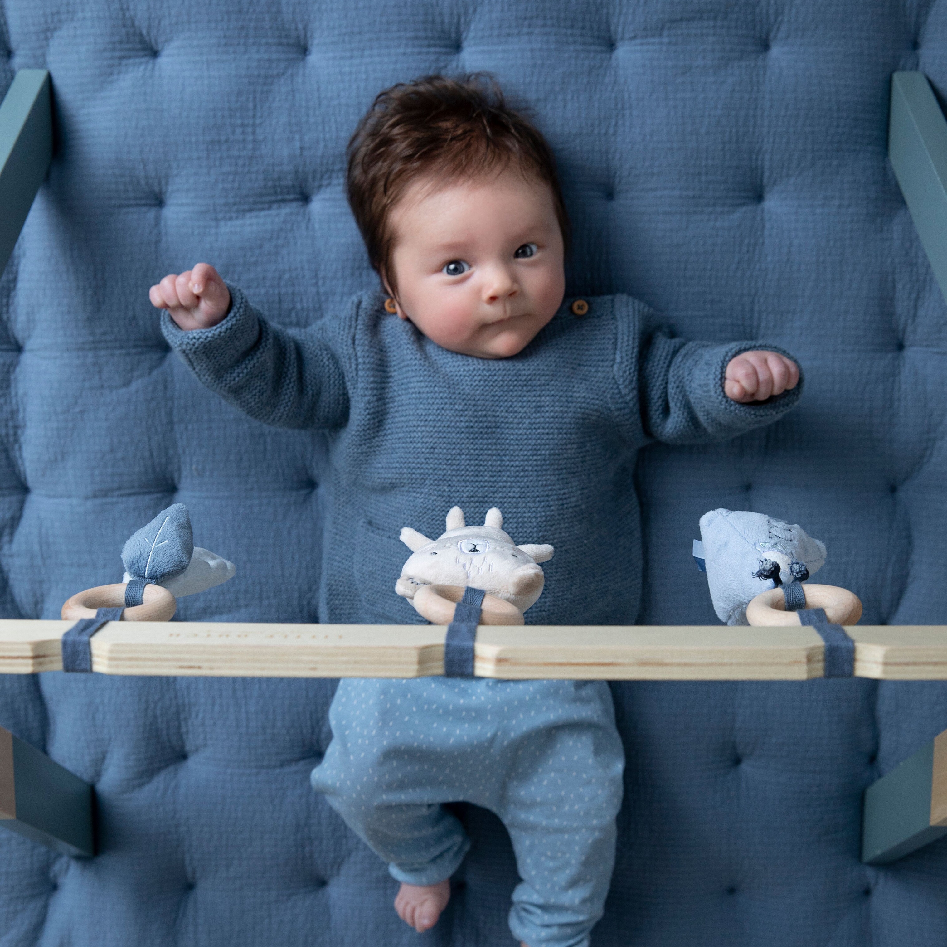 Little Dutch, Baby Gym - Pałąk Błękit