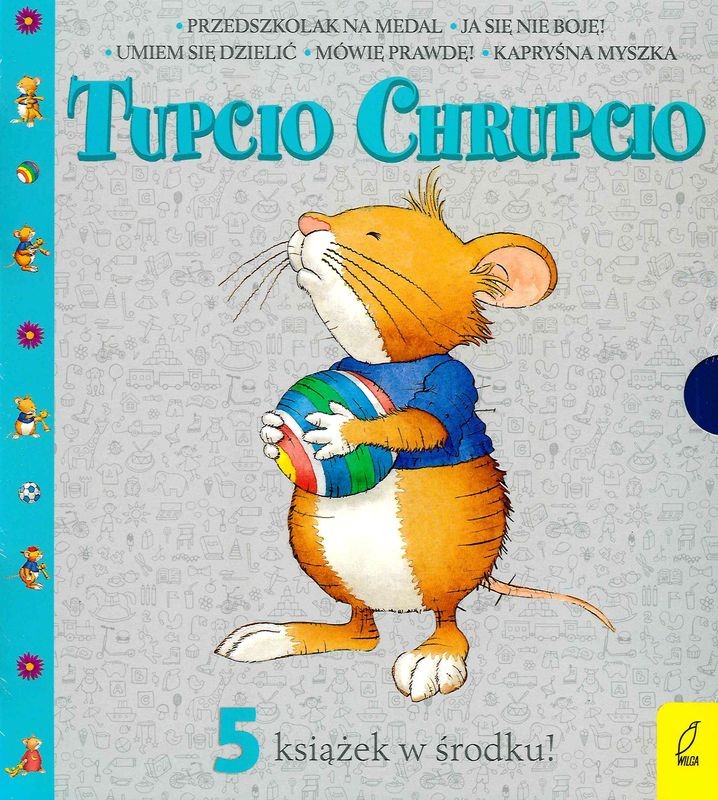 Pakiet 5 książek Tupcio Chrupcio - Edukacyjne historie dla dzieci