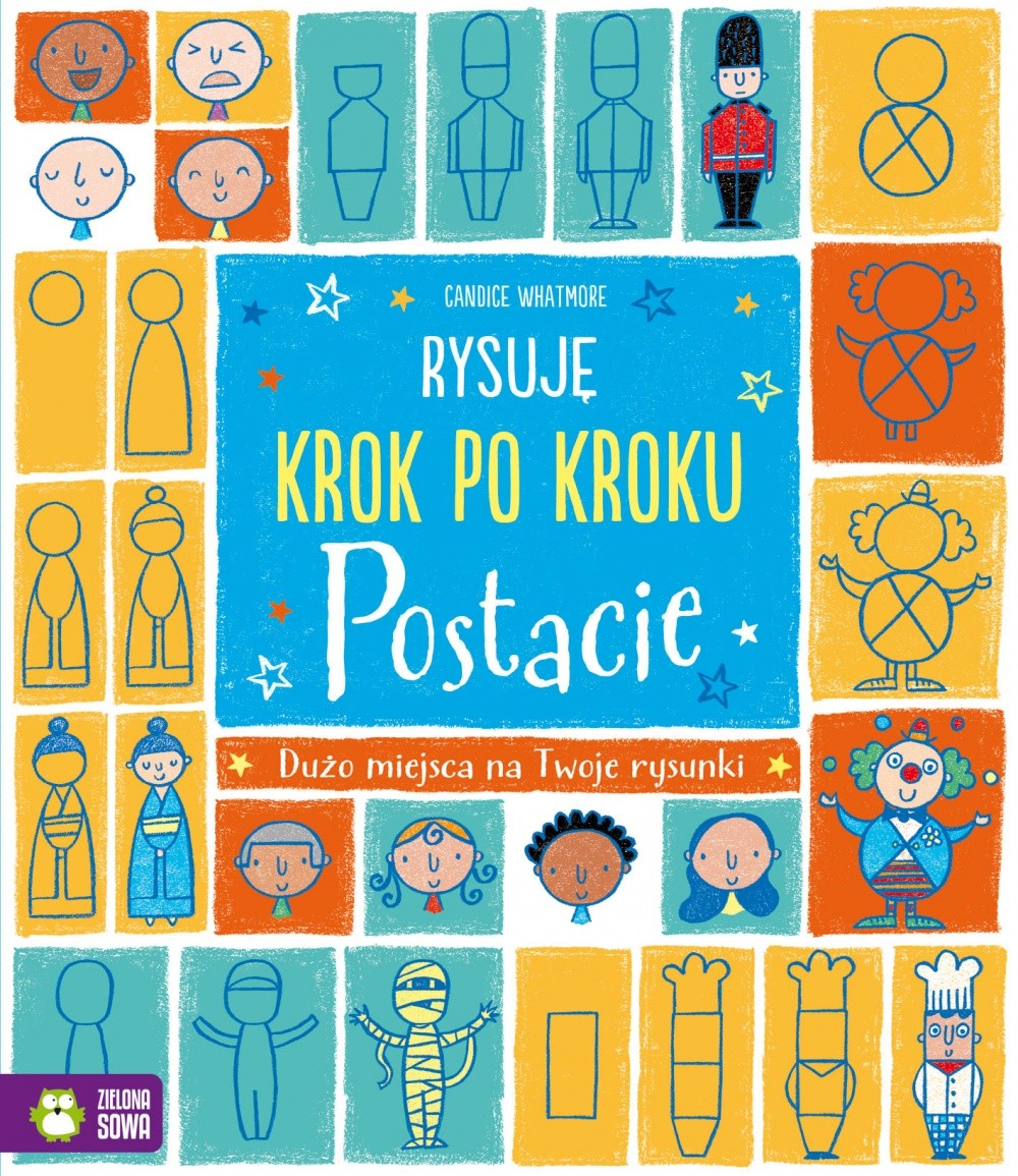 Postacie rysuję krok po kroku