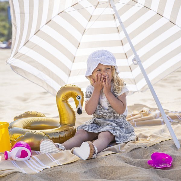 The Swim Essentials Dmuchany Łabędź Złoty 120cm 3+