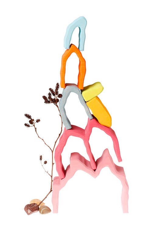 Grimms Pastelowa rafa koralowa 7-el. 1+