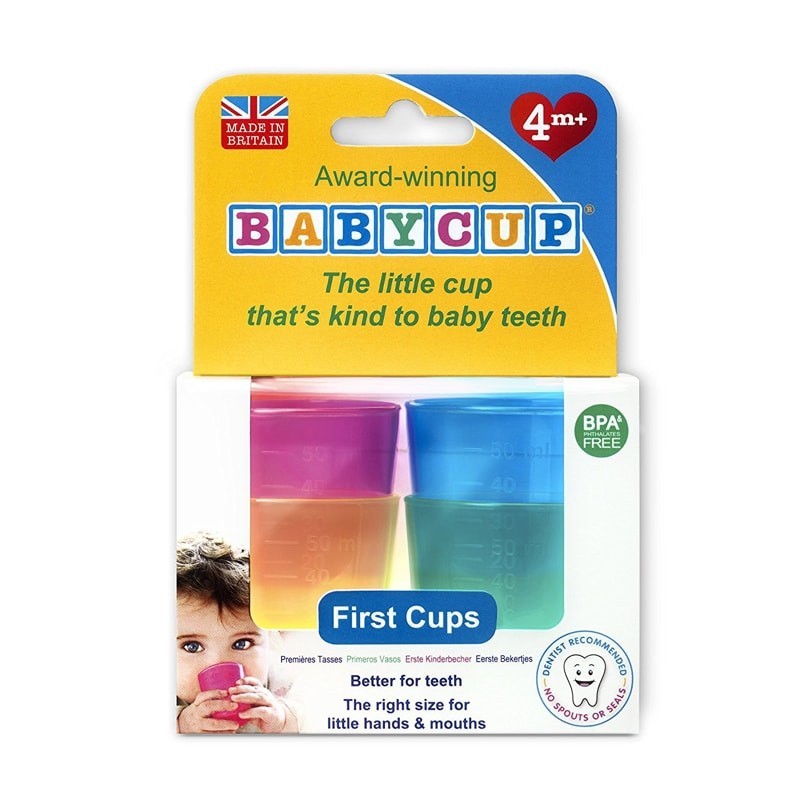 Babycup Pierwszy Kubeczek Niemowlęcy 4m+ (4 szt.)