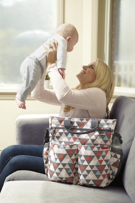 Skip Hop Torba Duo Signature Triangles do wózka | Spacer