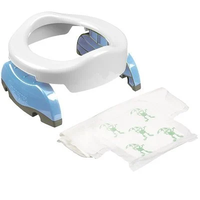 Potette Plus Składany Nocnik Turystyczny 2w1 Nocnik i Nakładka 15m+ 